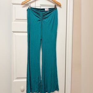 Urban Outfitters | Teal Flared Pants